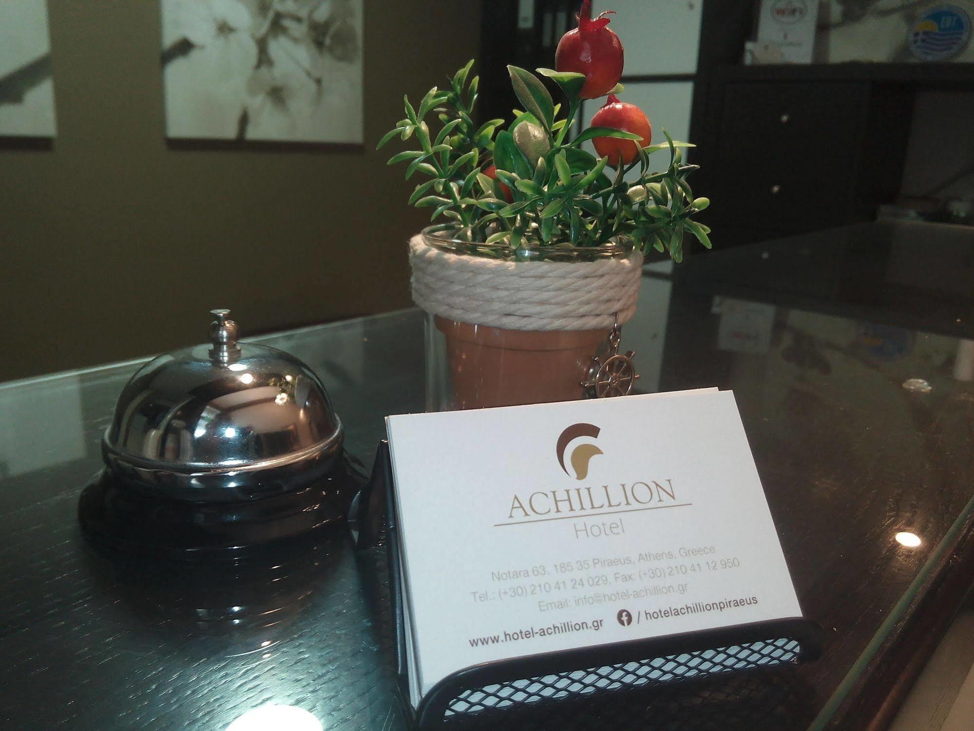 Achillion Hotel พีเรียส ภายนอก รูปภาพ